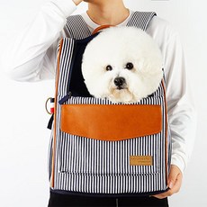 AMYLOVESPET 寵物蜂蜜門前包, 條紋海軍