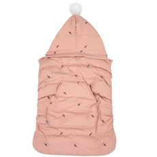 Benebric 多功能背帶保暖披巾, 淺粉色