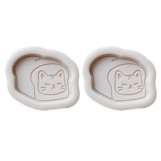 AngleThing 麵包貓矽膠模具2p, 混色