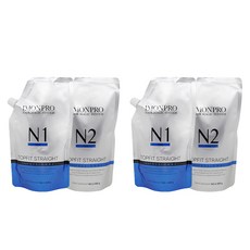 Top Fit直髮膏 一般髮質適用 第1劑 500ml+第2劑 500ml, 2套