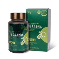 Barun 綠蜂膠咀嚼錠, 60顆, 1組