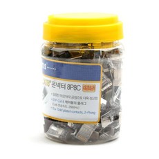 Coms RJ45 STP 網路連接器 CAT 6 高級 100入, 單一顏色, 1個, 3cm