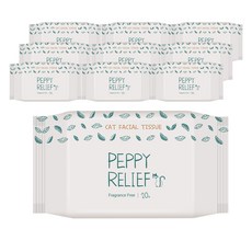 PEPPY RELIEF 貓咪臉部清潔濕紙巾 無味, 20入, 10片