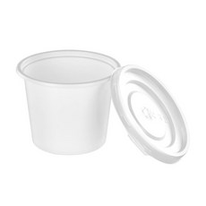 湯用容器 75號 大 白色 罐身, 1入, 3000入