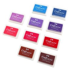 MAD STAMP 牛皮紙印台, 隨機發貨, 10個