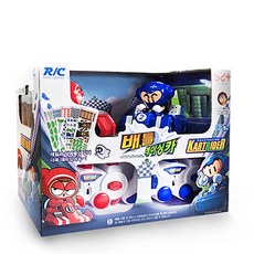 반디 rc 카트라이더 레이싱카 러쉬 배틀 2종 세트, 혼합색상, 1개