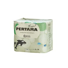 3層自然紙漿捲筒衛生紙, 27m, 8捲, 1袋