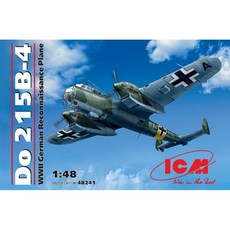 ICM ICM Do215B 4二戰德國偵察機 塑膠模型 1:48 48241, 1個