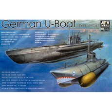 AFVCLUB德國U-Boat Type 7塑膠模型 1/350 C41, 1個