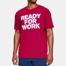 UNDER ARMOUR 男款Ready 4 Work短袖T恤
