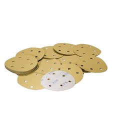 高麗研磨 圓形砂紙 320 125mm 隨機出貨, 100個