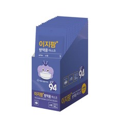 ezPharm 방역용 마스크 소형 KF94, 1개입, 30개, 흰색