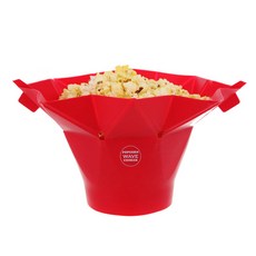 微波爐用爆米花Wave Cooker, 2個, 紅色的