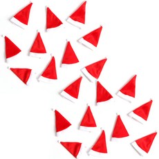 Partyhae 迷你聖誕帽, 20入, 紅色