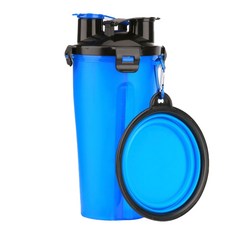 狗狗水和食物一起多功能水瓶 KD-A01, 混色, 1個