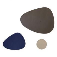 JHCompany 彩色多功能皮革杯墊3件組, D, 1個