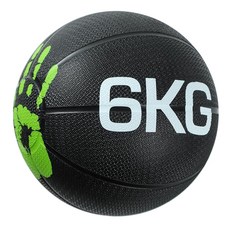 手印重量壁球醫學醫學大滿貫球, 混合顏色, 6公斤, 1個