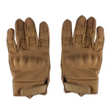 智慧型手機觸控網眼摩托車手套, 米色