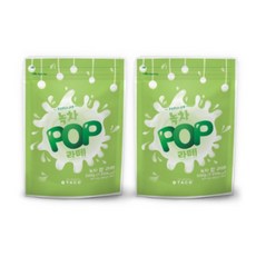 TACO POP濃郁綠茶拿鐵粉, 500g, 1包, 2包