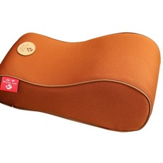 CarStory CS8 자동차 팔걸이 쿠션, 브라운, 1개