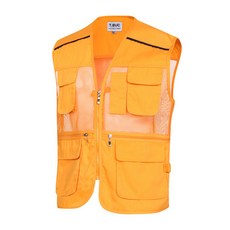 티뷰크 여름 작업조끼 노랑, MK-181, 1개