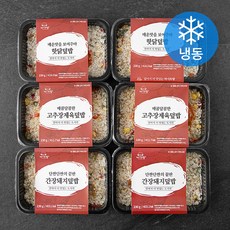마시뜨랑 도시락 시즌2 덮밥 230g x 6팩세트 (냉동), 1세트