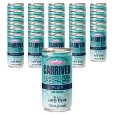 푸르밀 스파클링워터 칼리버, 190ml, 30개