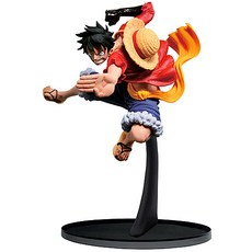 BANPRESTO 海賊王巔峰之戰 6 卷 3 猴子 D 路飛武裝彩色普通彩色重印圖, 1個