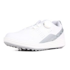 NEXT Q 女單 2 無釘皮革手工高爾夫球鞋 NQ61, 銀色