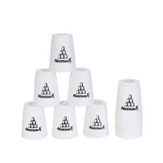 Nassau 堆疊杯 12入, 白色的