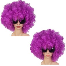 派對假髮 大波浪捲假髮 3入, J7 Jumbo 蓬鬆紫