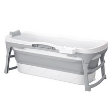 Shabas Scandina 優質折疊半身浴缸 1.4M, 1個, 灰色