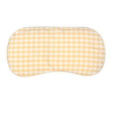 hwamo baby 經典格紋氣墊枕頭, 黃色的