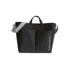 CONITALE 素色2way手提包, Canvas Black