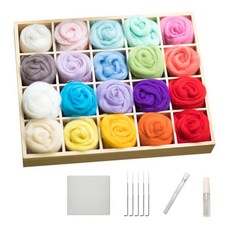 毛針氈30種+附屬DIY套組, 1套, 混色