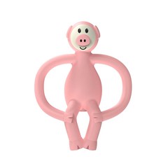 매치스틱 몽키 소프트 실리콘 치발기, 노꼭지, 돼지 몽키