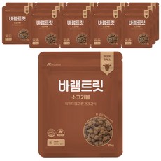 바램펫 바램트릿 소고기볼, 15개, 25g, 소고기