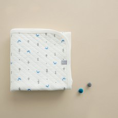 Dalpong 孩童狐狸印花包巾