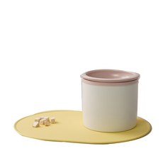 보울보울 헬로 직각볼 매트세트 15cm(h), 핑크+화이트+옐로우, 1세트