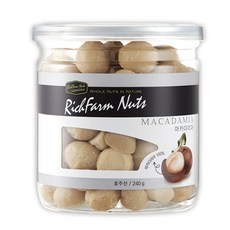 RichFarm Nuts 夏威夷豆罐裝, 240g, 1罐