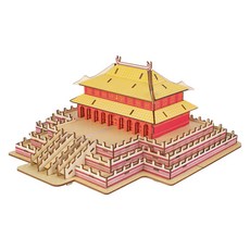 우더블 중국궁궐 미니어쳐 DIY 키트 DL-G025, 혼합색상, 1개