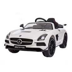 몬스터토이즈 벤츠 SLS AMG 유아전동차, WHITE, 1개