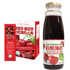 酸櫻桃汁 1L+果凍條 20g, 1L, 1組