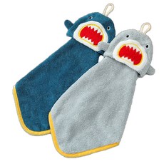 簡約廚房擦手巾 2款 CF11, 混色, 1套