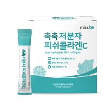 미스비 촉촉 저분자 피쉬콜라겐 C, 2g, 30개
