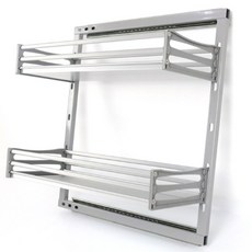 娜萊家飾 廚房水槽拉出式鋁製LT網籃, 單一顏色, 1個