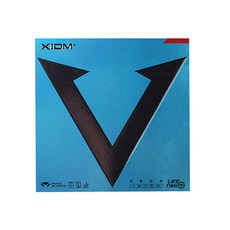 XIOM Vega Intro MAX乒乓球拍橡膠皮, 紅色的