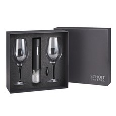 SCHOTT ZWIESEL Evento 紅酒杯 2入 + Dattanda 7秒電動開瓶器禮盒, 混合色, 1套
