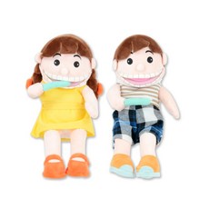 刷布手偶套組, 2種