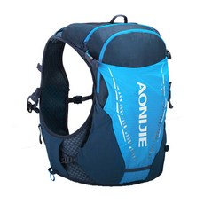 AONIJIE 越野跑登山跑步運動背包C9103 10L, 藍色
